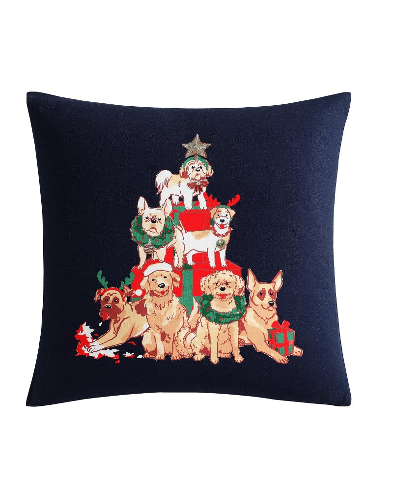 Howliday Dog Decorative Pillow