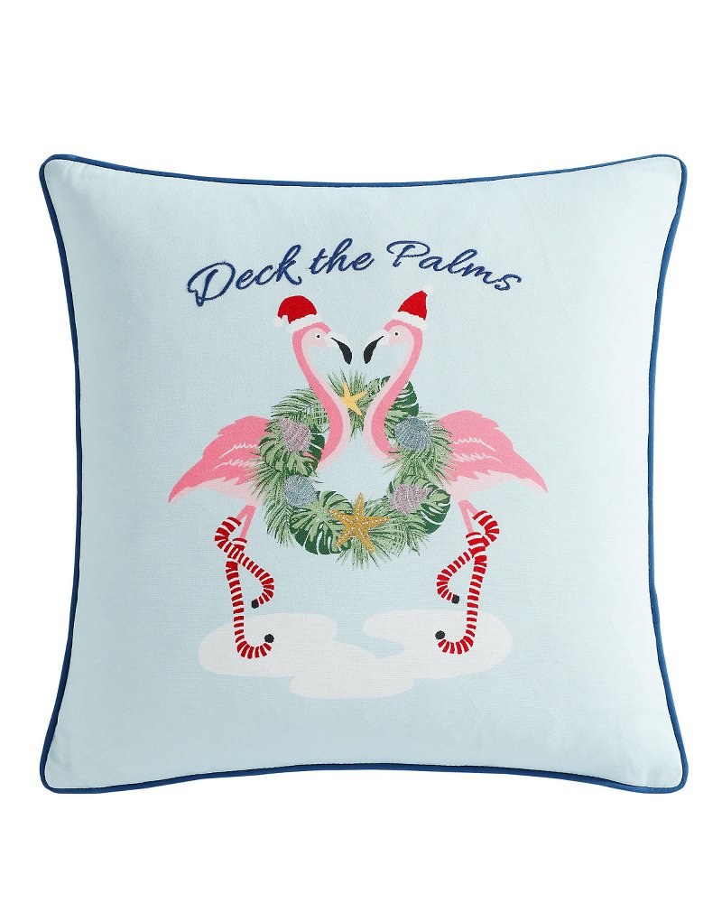 Deck the Palms Decorative Pillow