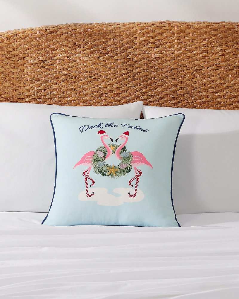 Deck the Palms Decorative Pillow