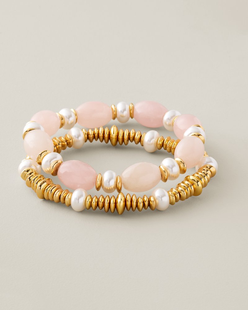 Porto Pearl Stretch Bracelet Set