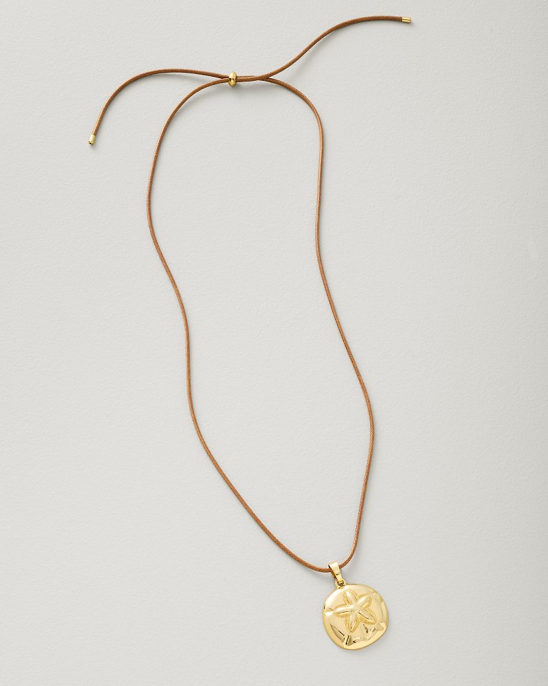 Palm Cove Cord Starfish Pendant Necklace