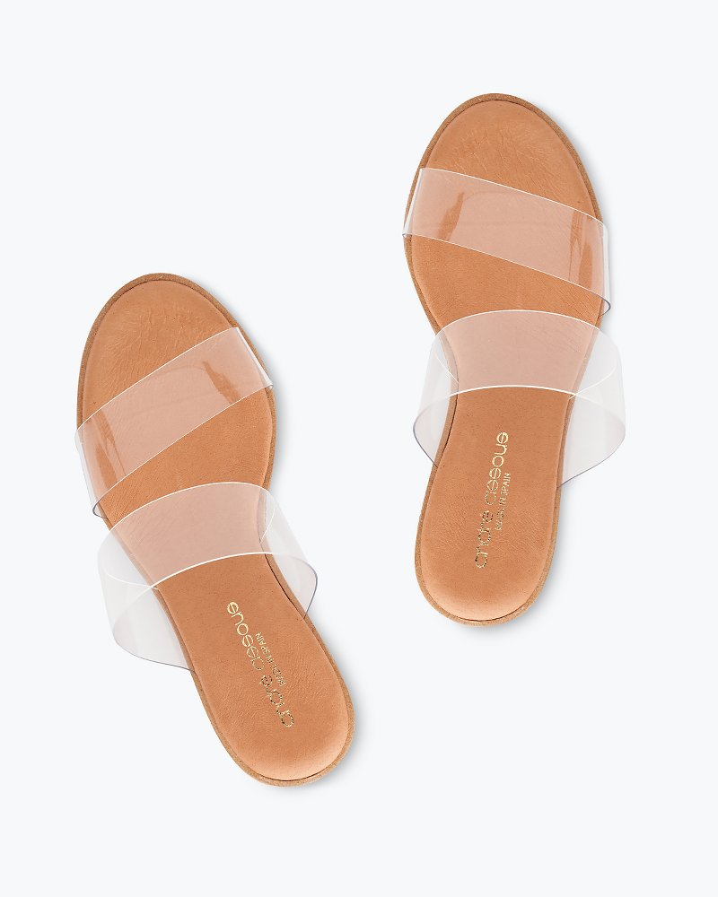 Andre assous sale clear wedge