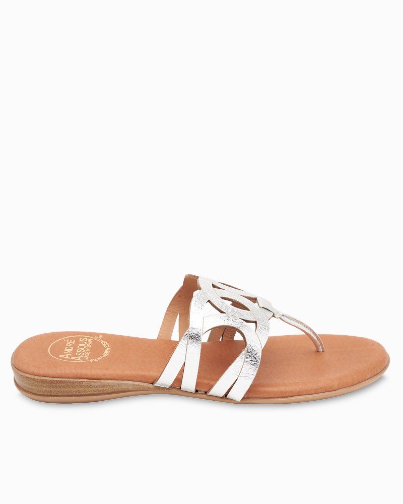 Thumbnail for André Assous Nature Metallic Featherweights™ Sandals