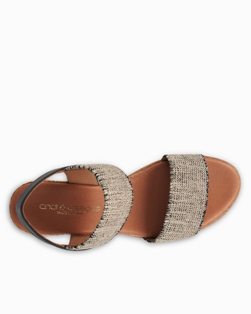 André Assous Neveah Linen Wedges