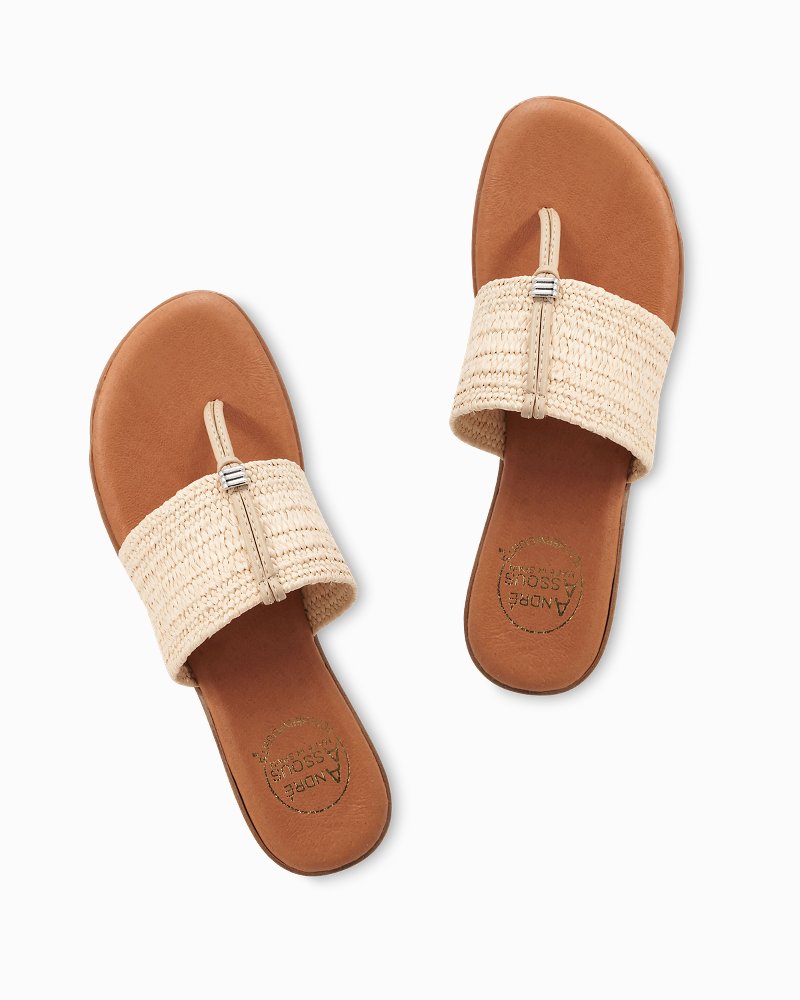 André Assous Nice Featherweights™ Raffia Sandals