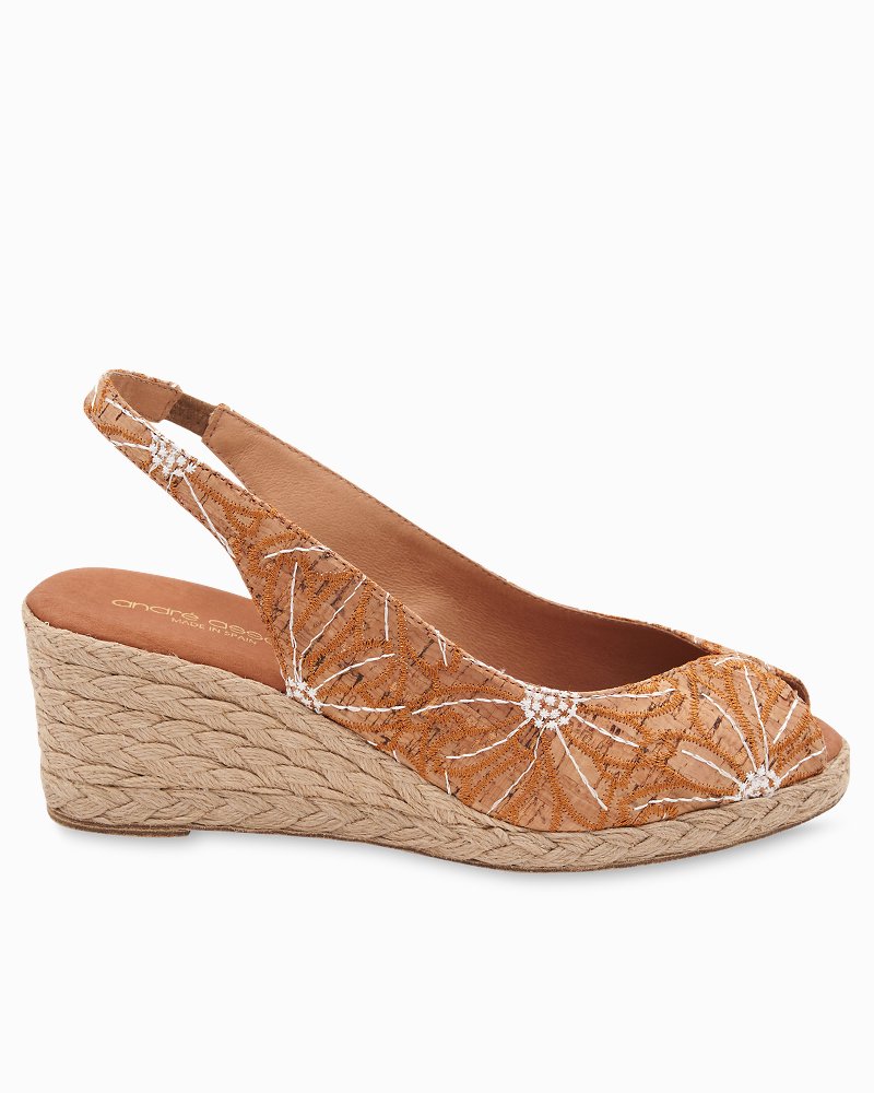 André Assous Audrey Cork Wedge Sandals