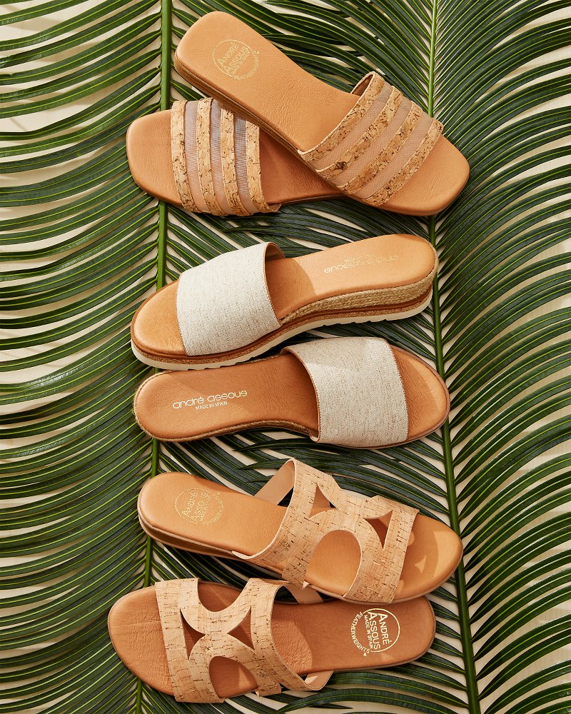 André Assous Kaila Cork Featherweights Sandals
