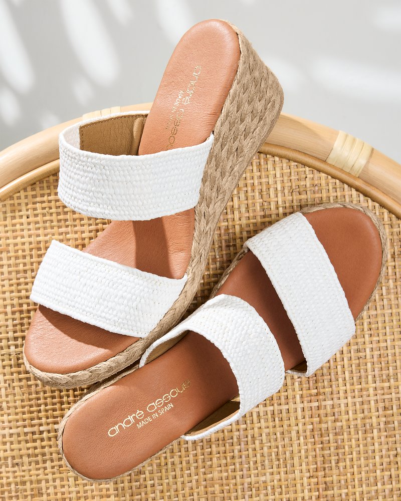 Andre assous espadrilles wedges online