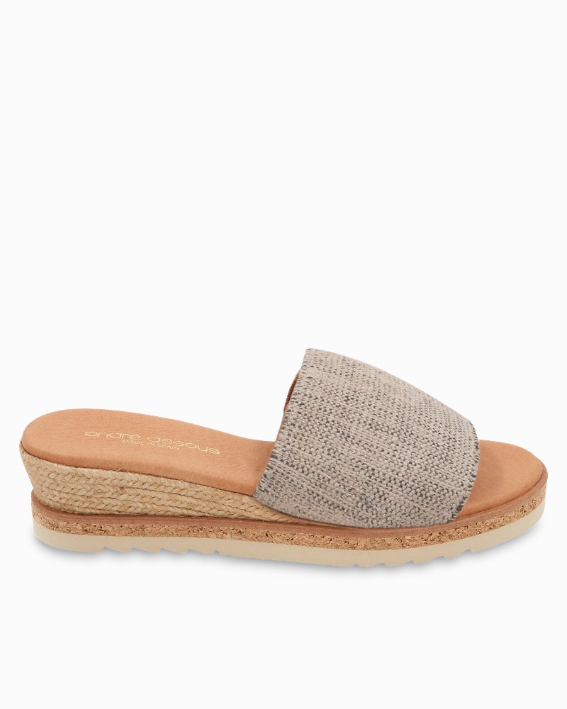 André Assous Nessie Jute Espadrille Wedges