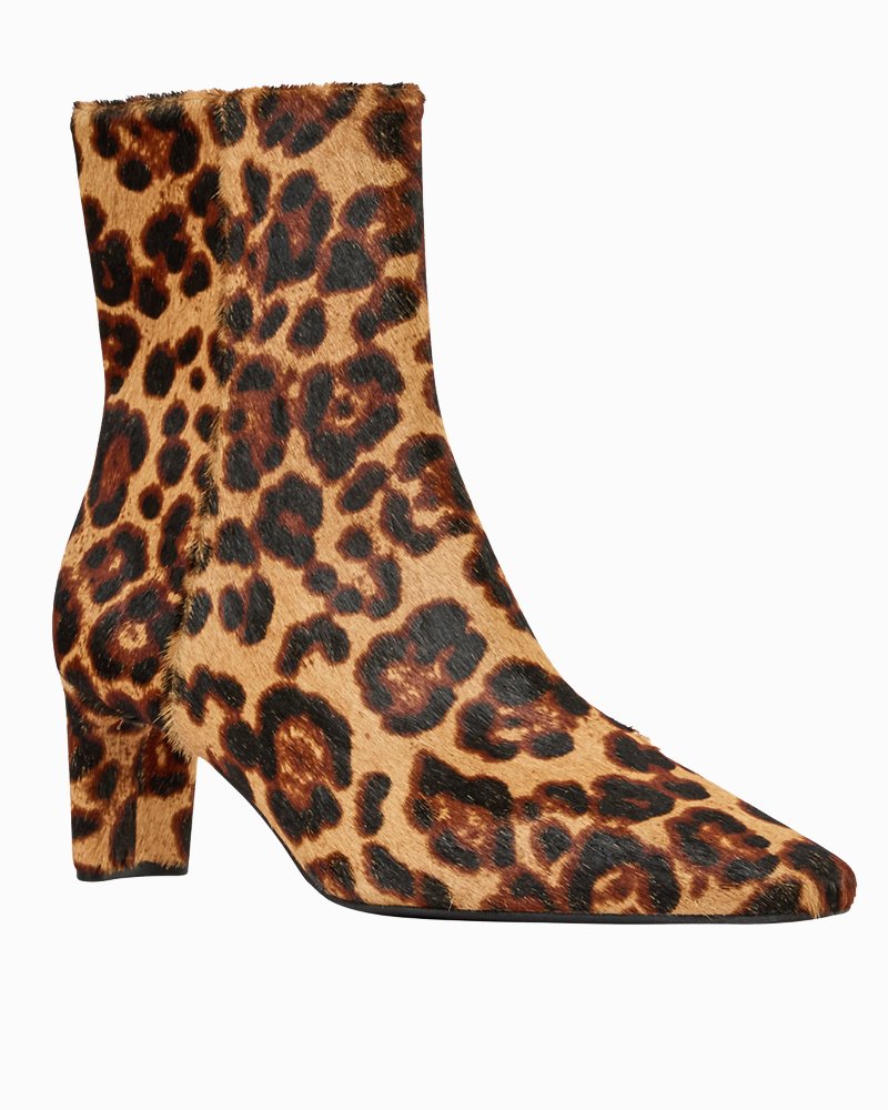 André Assous Amerie Leopard Booties