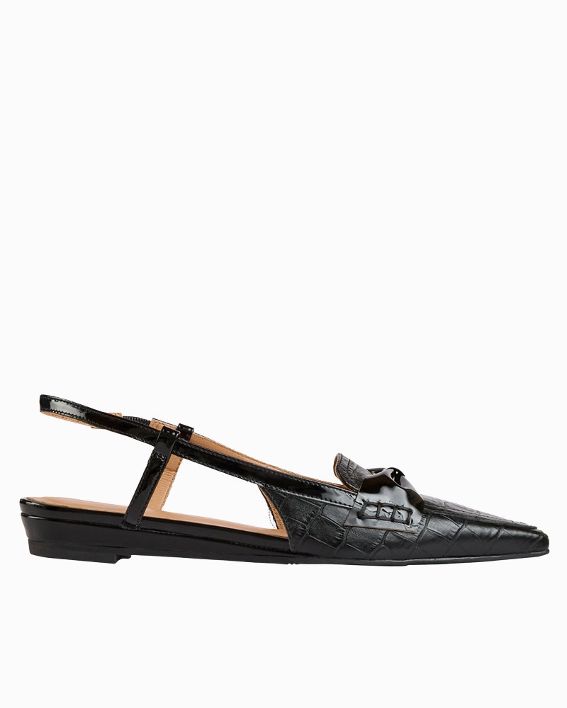André Assous Blake Bow Slingbacks