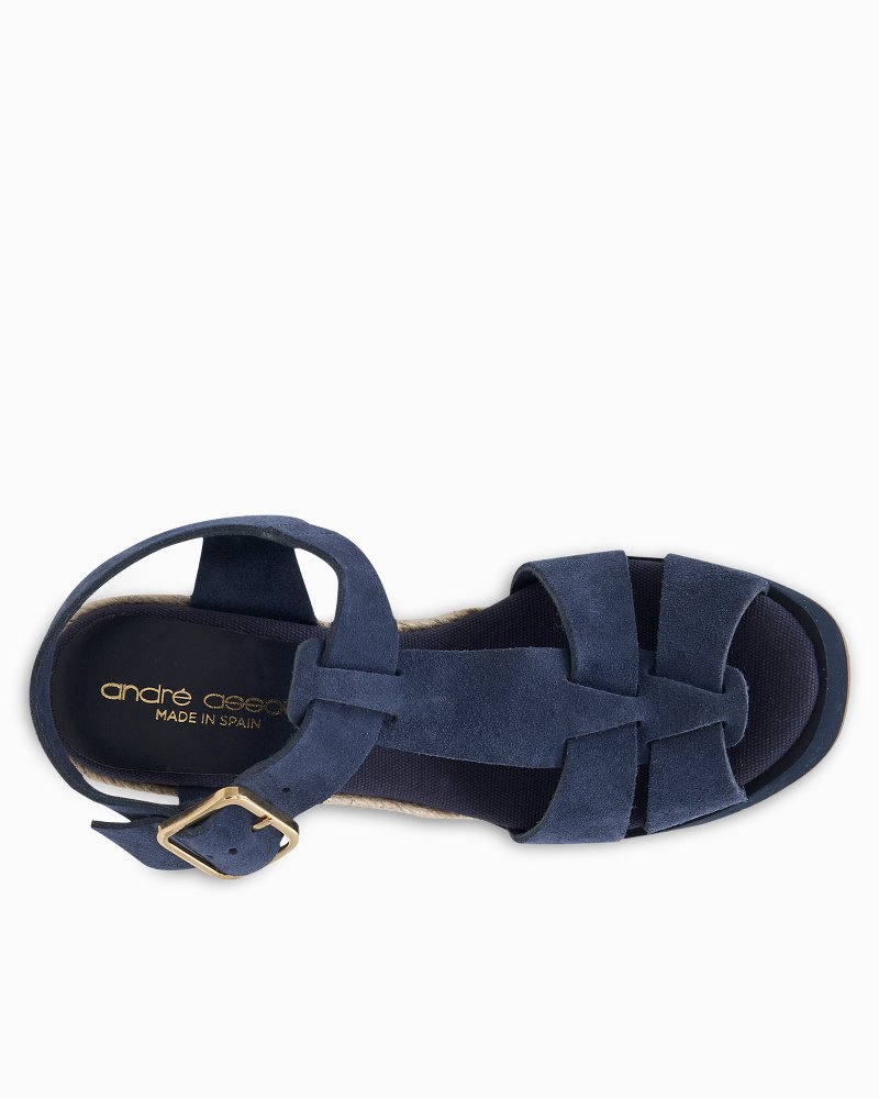 Thumbnail for André Assous Farami Suede Wedges