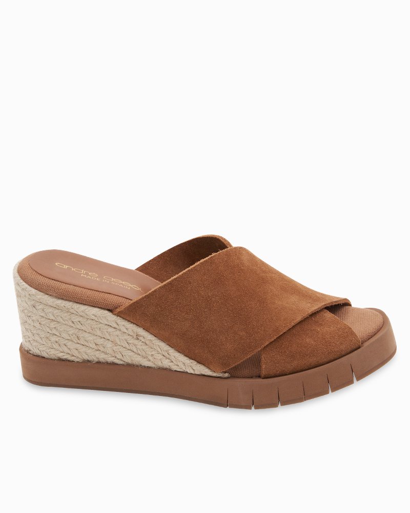 André Assous Filo Suede Wedges