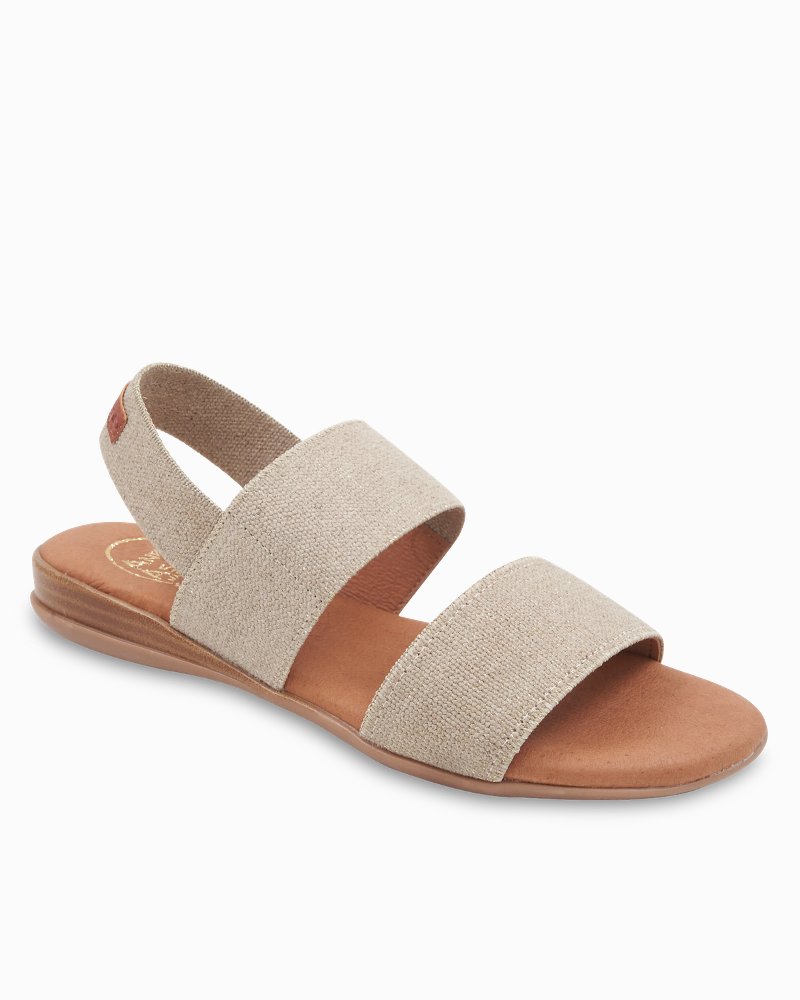 André Assous Nigella Stretch-Linen Featherweights Sandals thumbnail 3