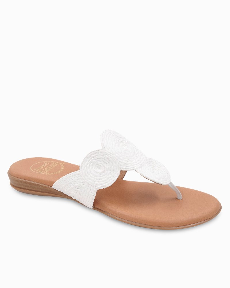 Thumbnail for André Assous Nikky Raffia Featherweights™ Sandals