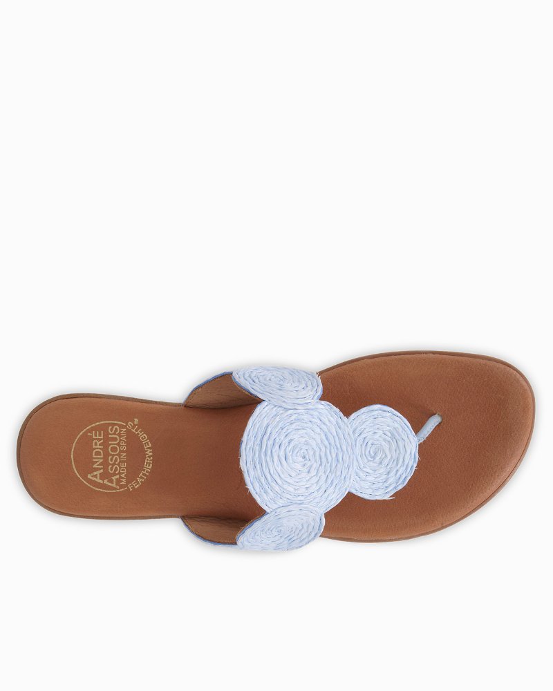 Thumbnail for André Assous Nikky Raffia Featherweights™ Sandals