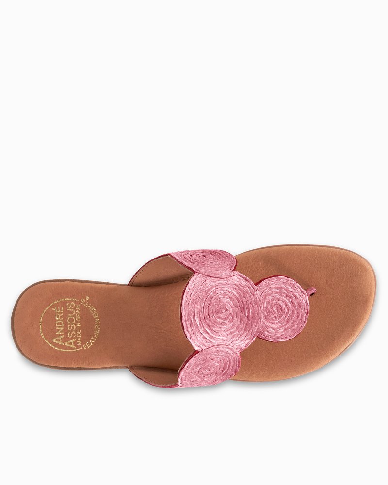 Thumbnail for André Assous Nikky Raffia Featherweights™ Sandals