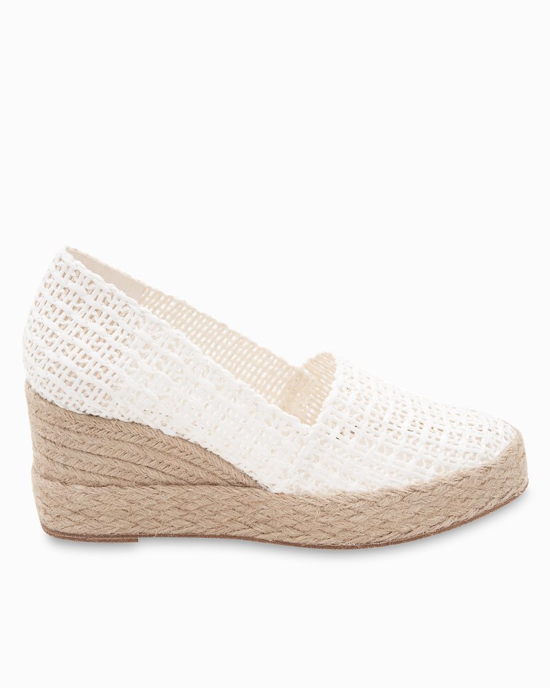 André Assous Patti Woven Raffia Espadrille Wedges
