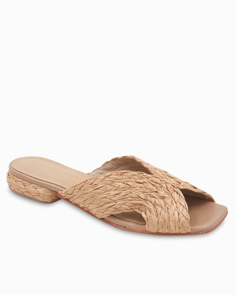 André Assous Ramy Raffia Sandals