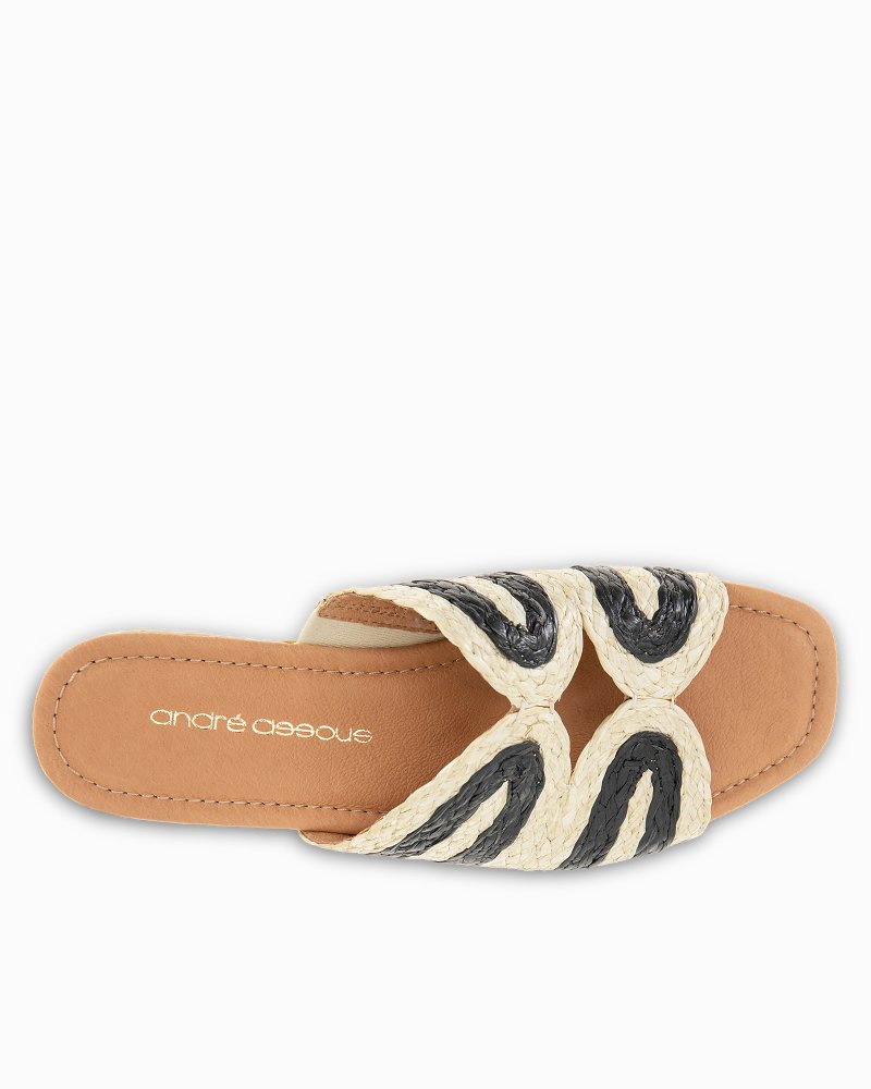 André Assous Serene Raffia Wedges
