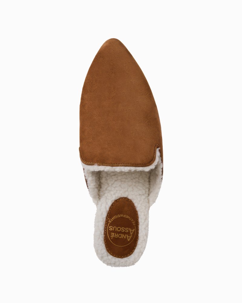 André Assous Daria Casual Suede Slides