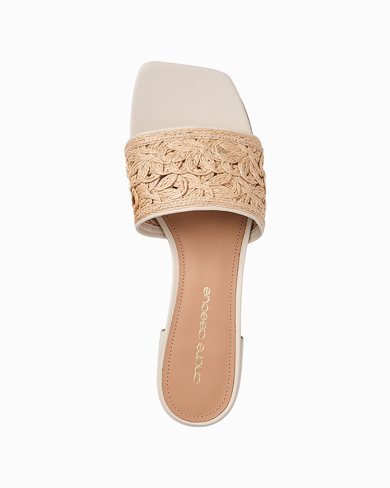 André Assous Jacin Raffia Sandals thumbnail 2