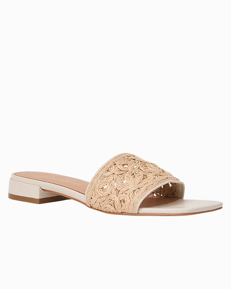 André Assous Jacin Raffia Sandals thumbnail 3