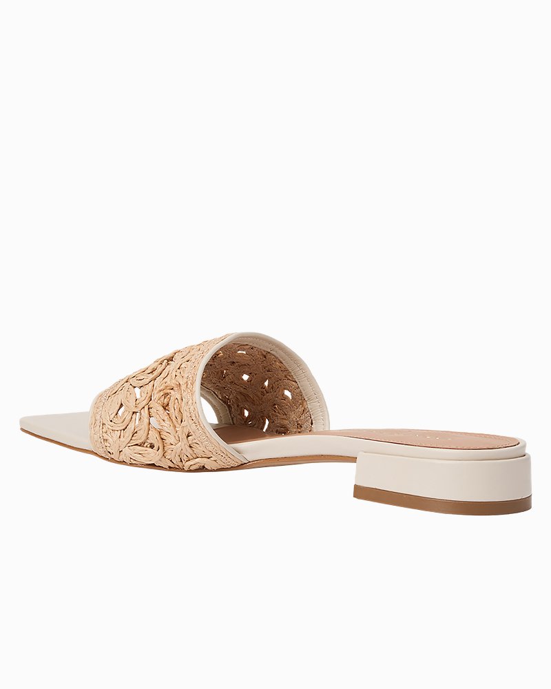 André Assous Jacin Raffia Sandals thumbnail 4