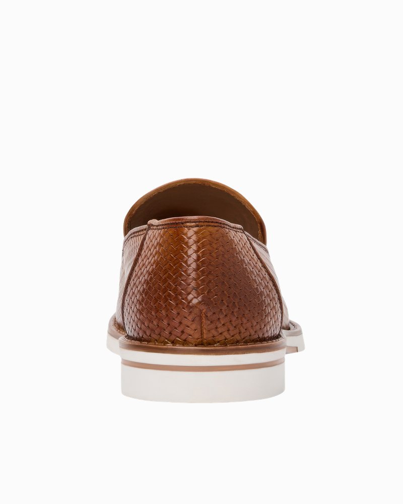 André Assous Kenny Cognac Leather Loafers display picture 1
