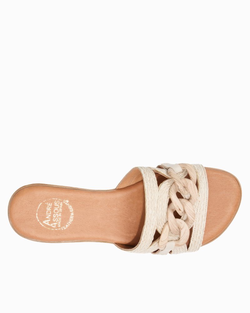 André Assous Neela Raffia Sandals