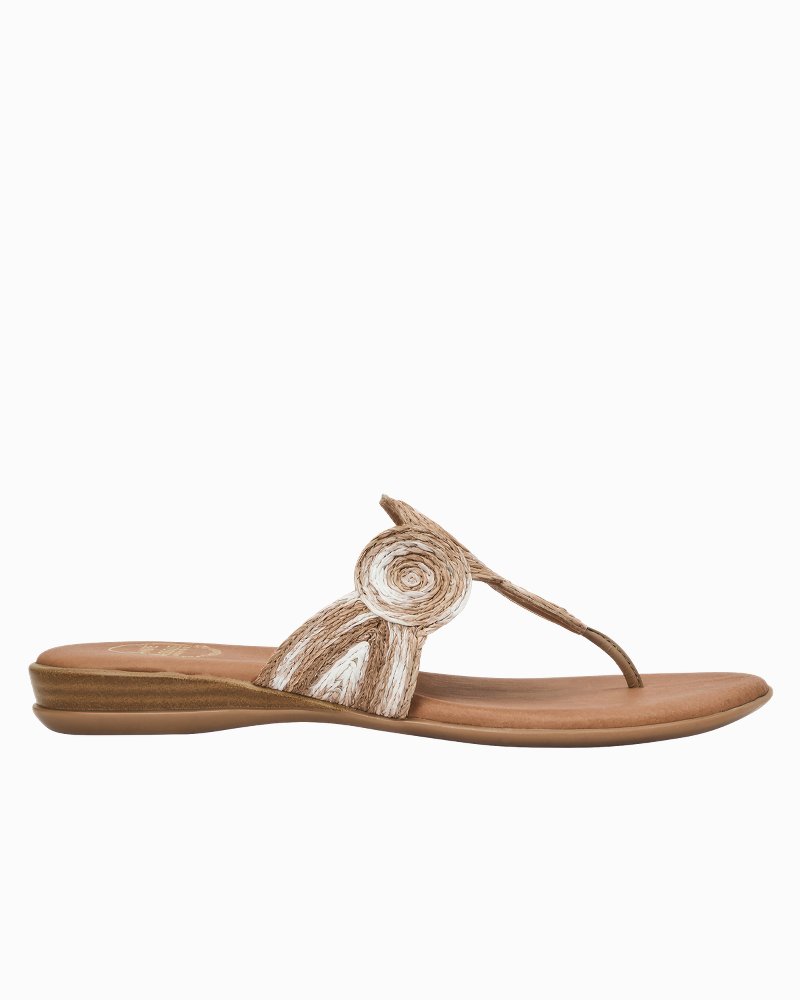 André Assous Nikky Raffia Featherweights Sandals