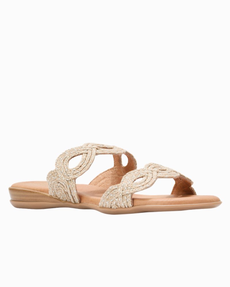André Assous Nizzie Raffia Featherweights Sandals thumbnail 3