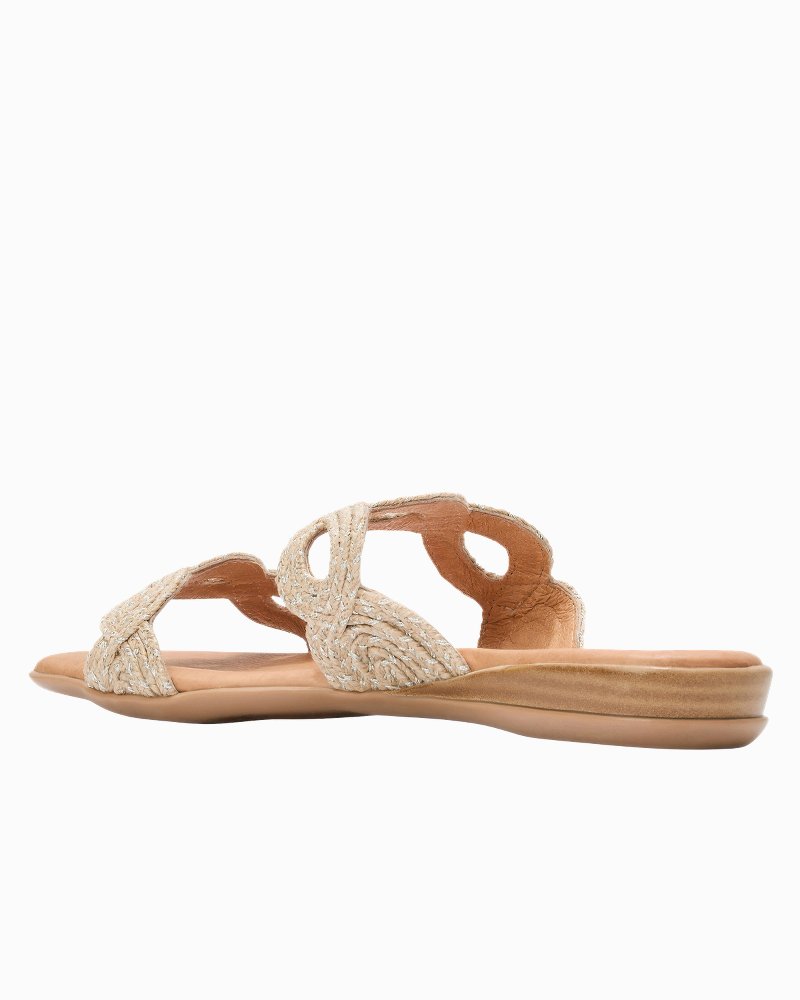André Assous Nizzie Raffia Featherweights Sandals thumbnail 4