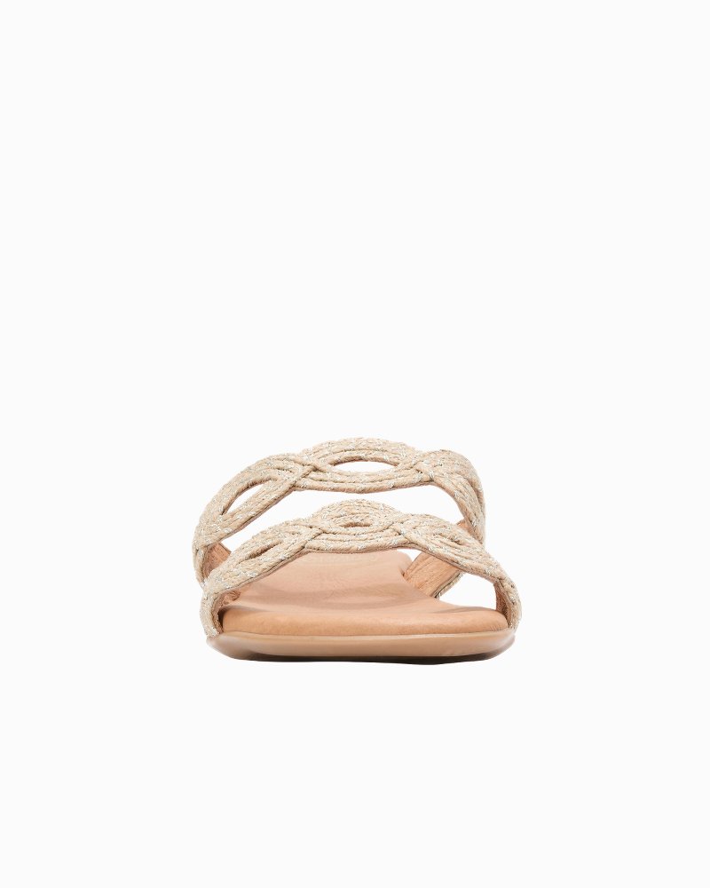 André Assous Nizzie Raffia Featherweights Sandals thumbnail 6