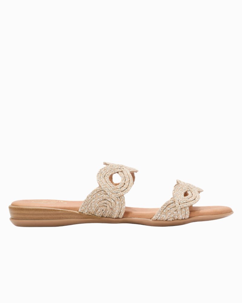 André Assous Nizzie Raffia Featherweights Sandals