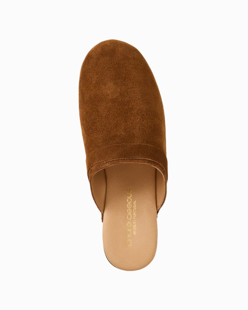 André Assous Olivia Suede Clogs