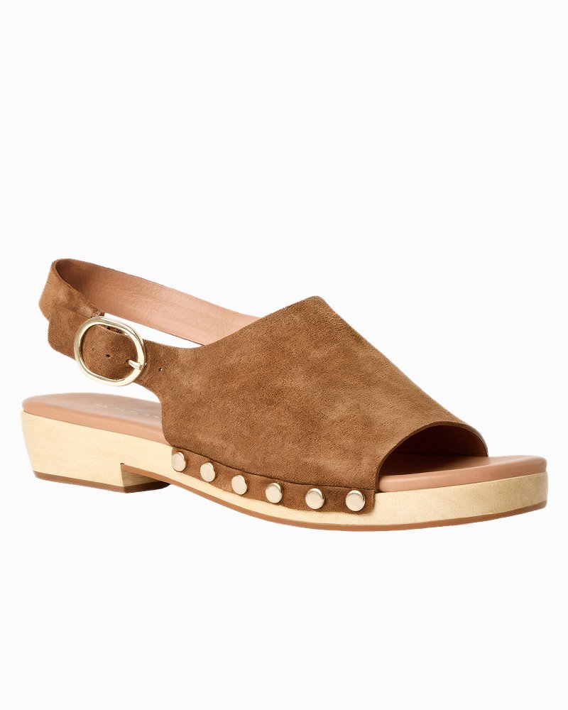 André Assous Oona Suede Clogs thumbnail 3