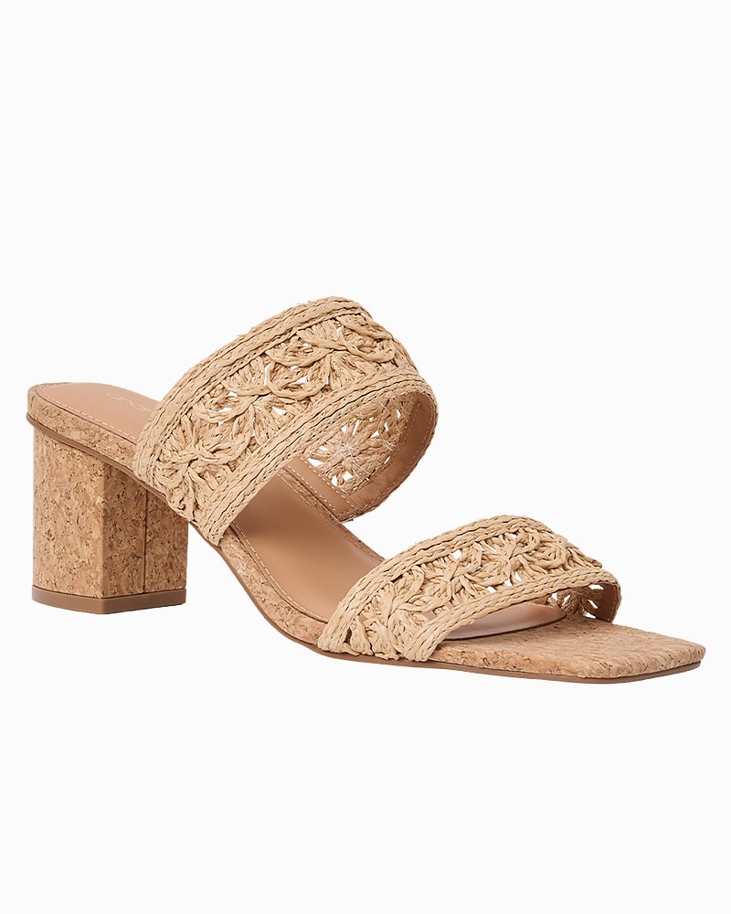 André Assous Rocio Raffia Heels thumbnail 3
