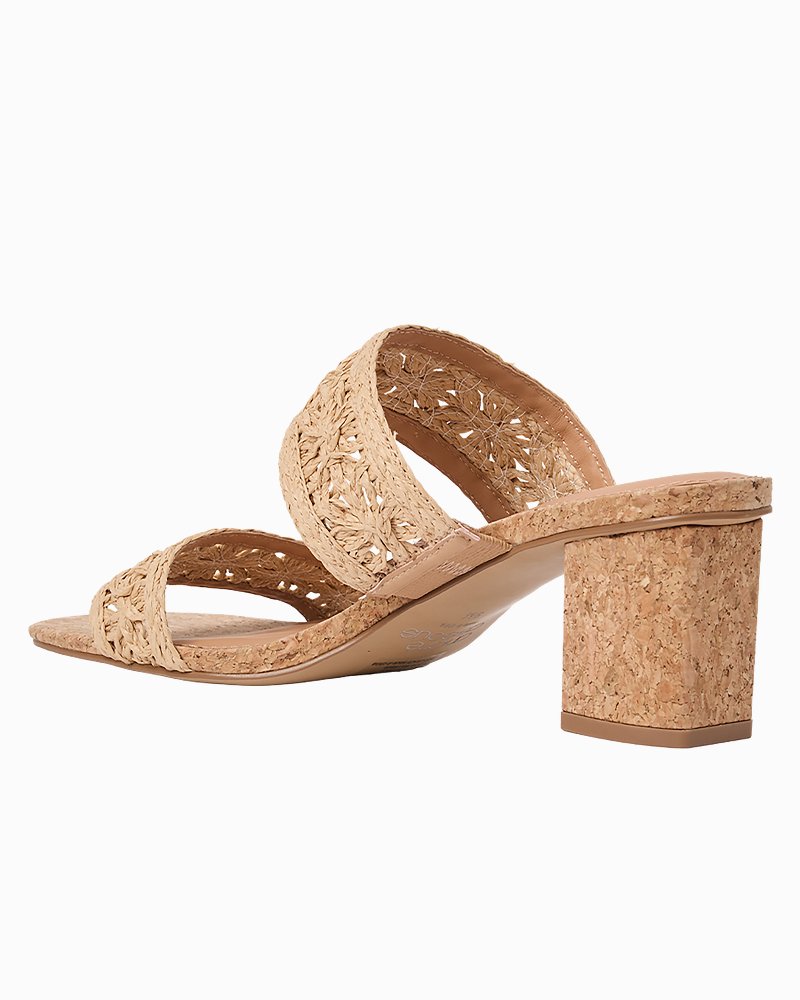André Assous Rocio Raffia Heels thumbnail 4