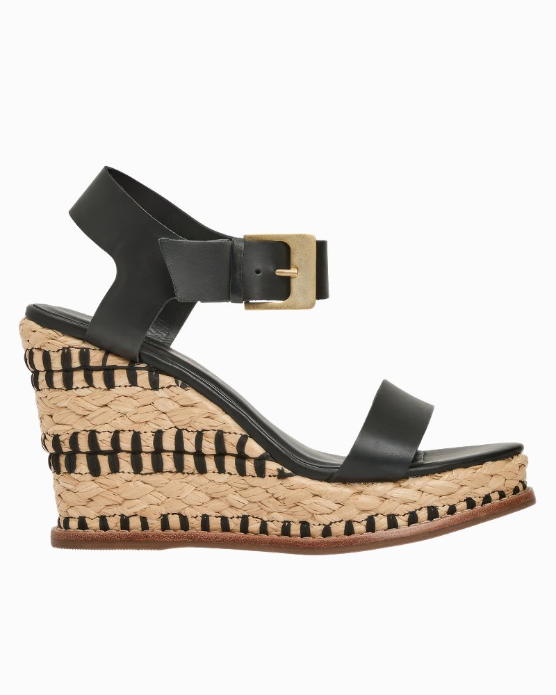 André Assous Taliah Black Wedges