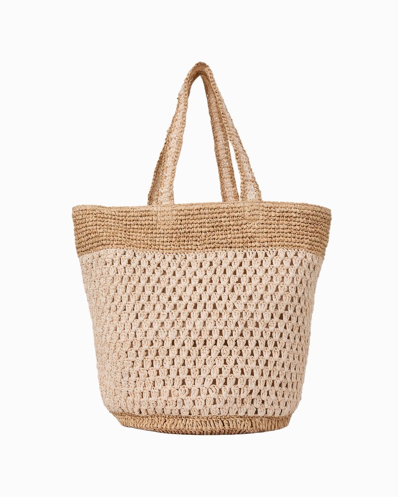 André Assous Anna Faux Raffia Tote thumbnail 3
