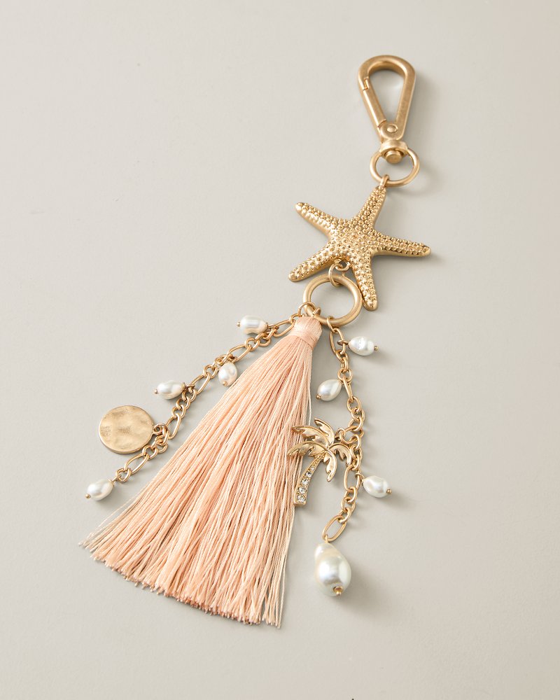 Starfish Tassel Bag Charm