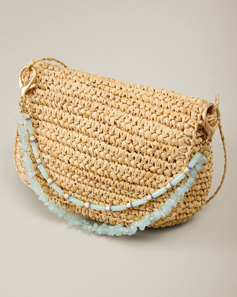 Layered & Beaded Bag Chain