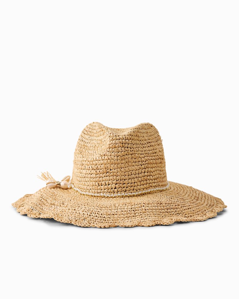 Thumbnail for Adelee Crochet Raffia Hat