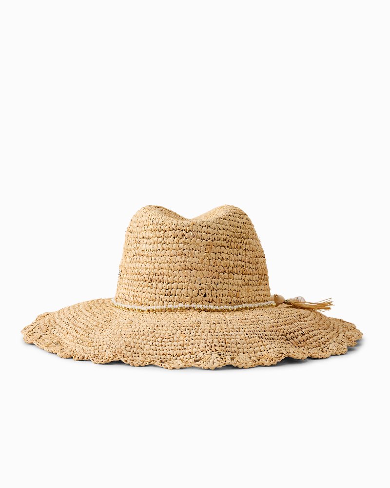 Thumbnail for Adelee Crochet Raffia Hat