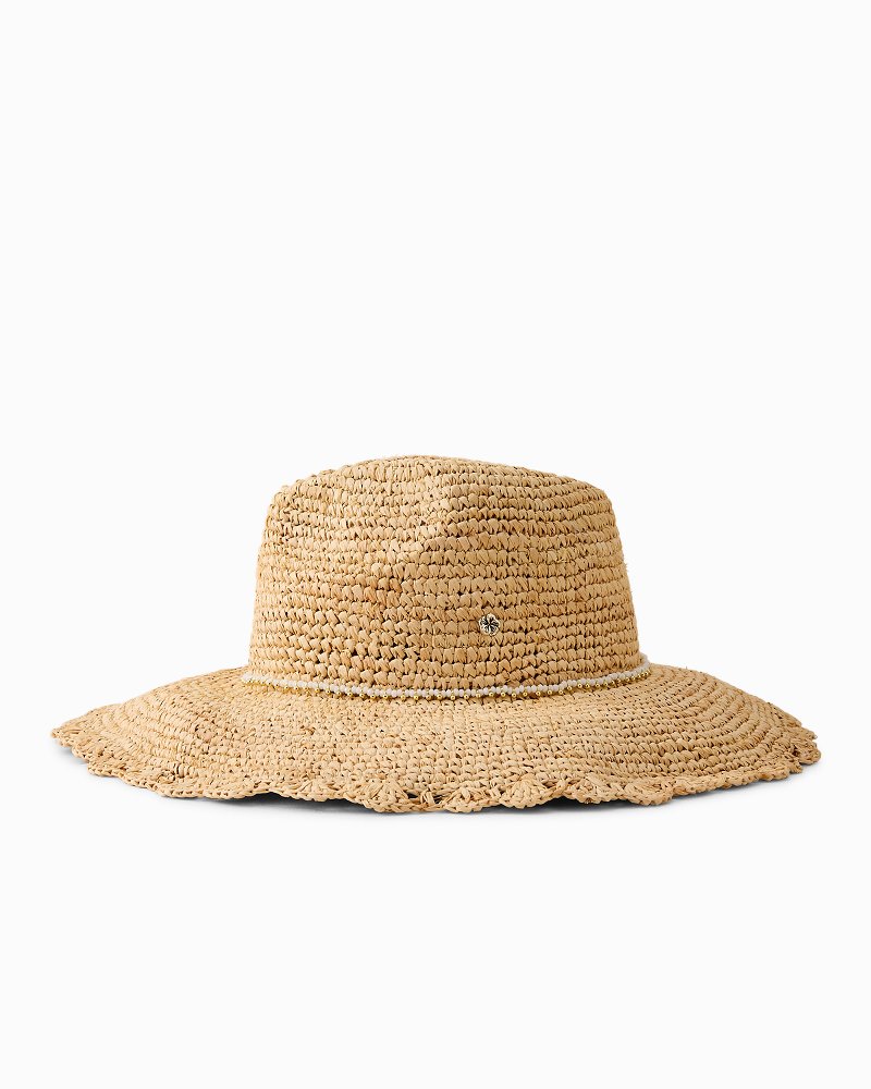 Thumbnail for Adelee Crochet Raffia Hat
