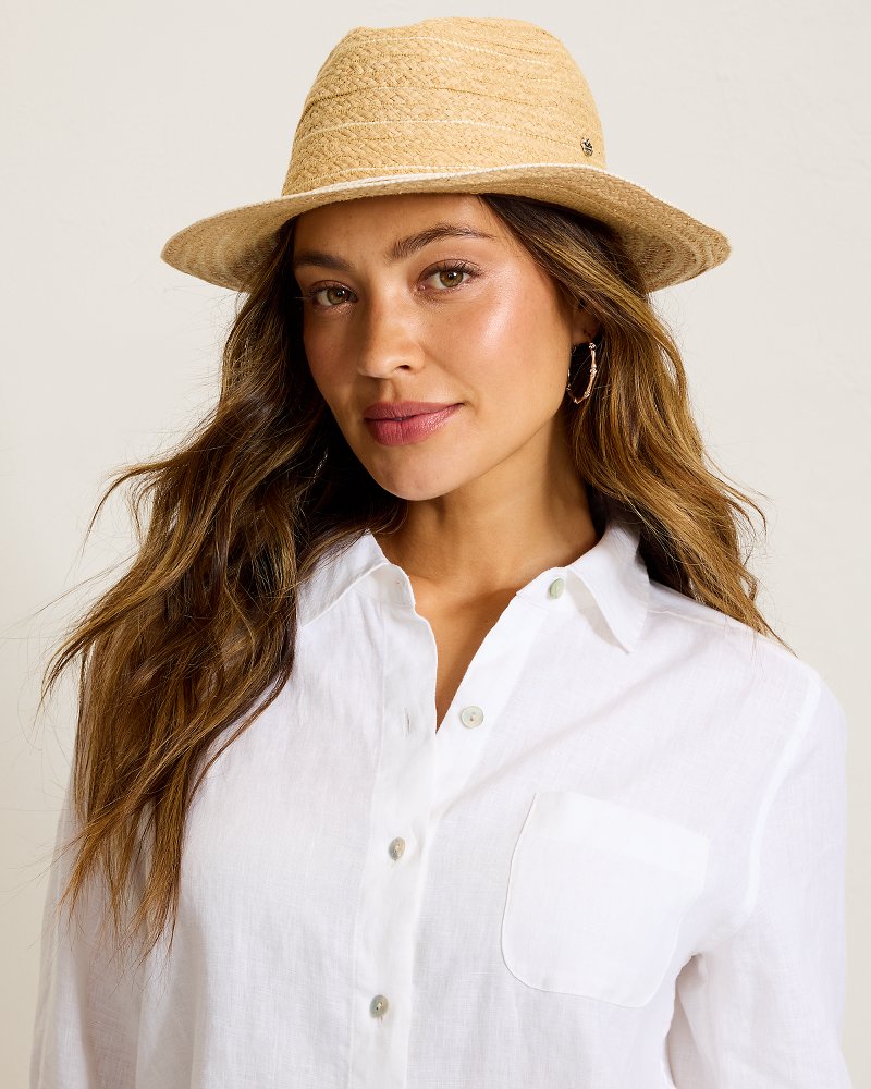 Adranna Braided Raffia Hat