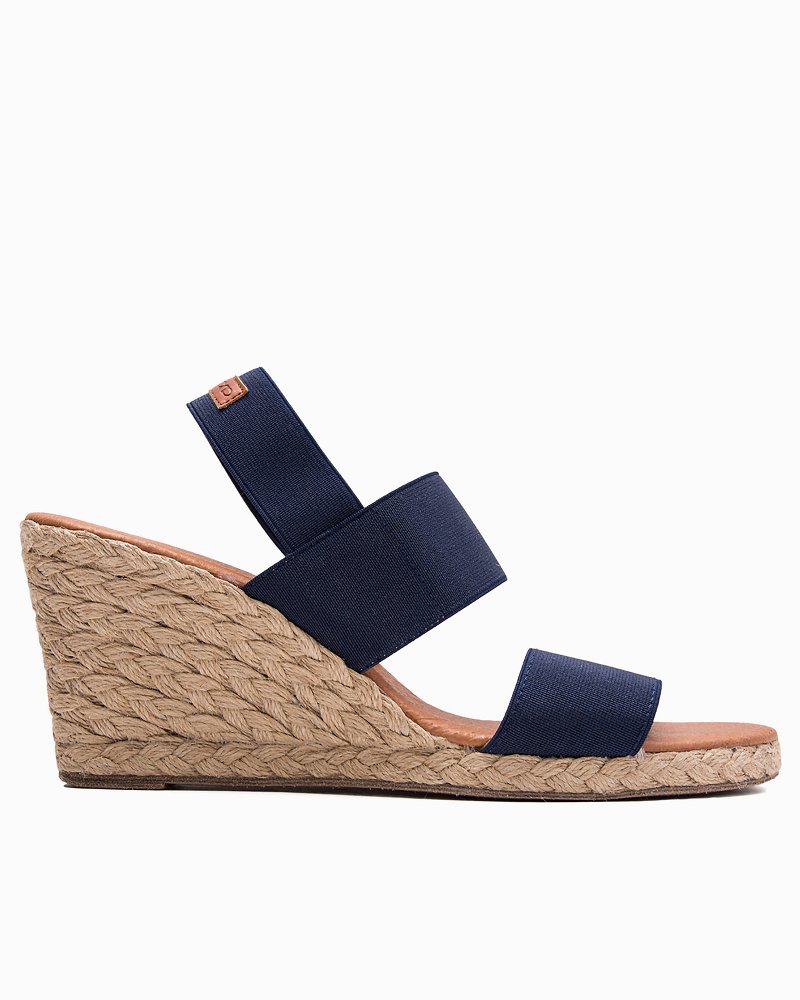 André Assous Allison Elastic Wedge Sandals