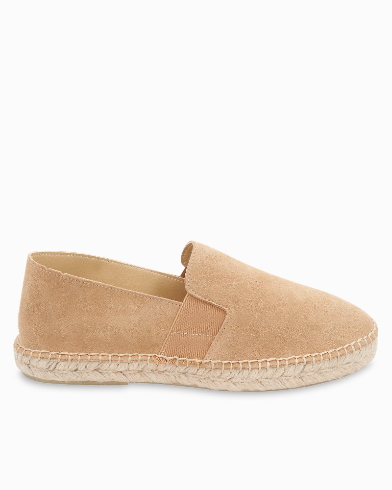 Men's André Assous Santiago Tan Suede Slip-On Shoes