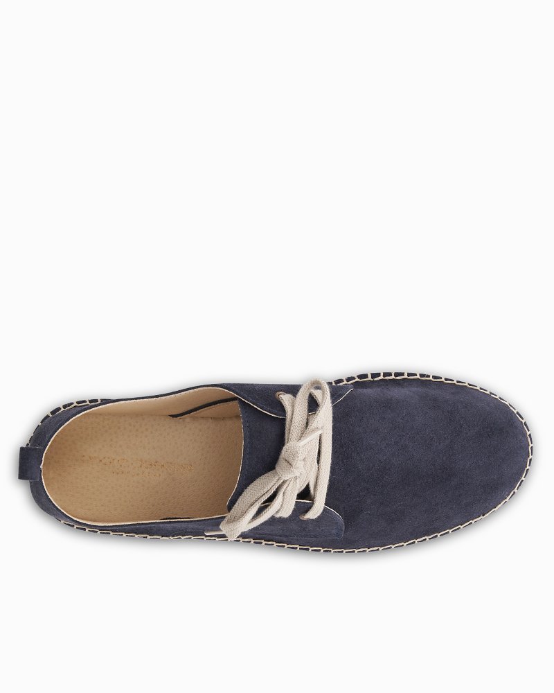 Men's André Assous Sterling Navy Suede Sneakers